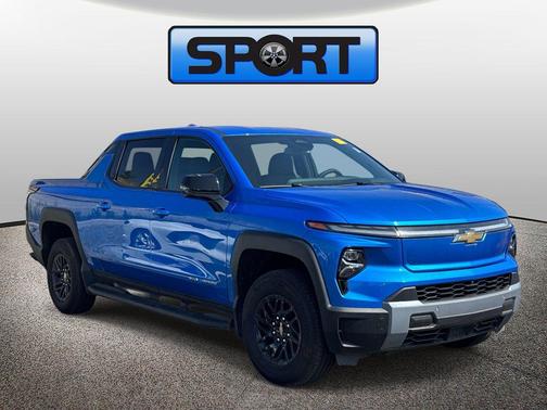 Riptide Blue Metallic 2025 Chevrolet Silverado EV LT