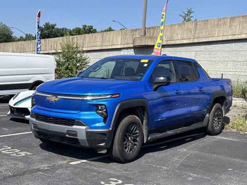 Riptide Blue Metallic 2025 Chevrolet Silverado EV LT