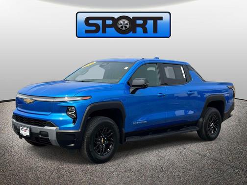 Riptide Blue Metallic 2025 Chevrolet Silverado EV LT
