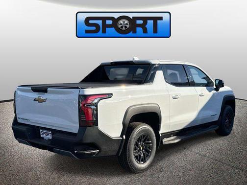 Summit White 2026 Chevrolet Silverado EV LT