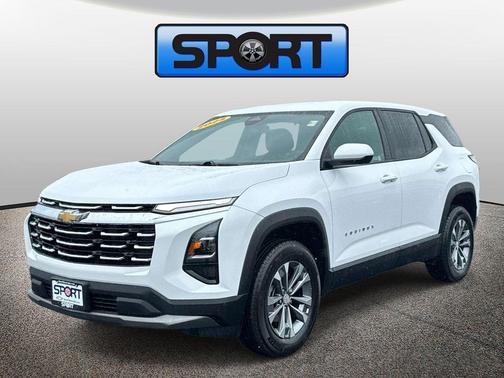 Summit White 2025 Chevrolet Equinox 1LT