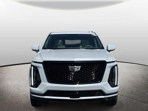 Vibrant White Tricoat 2026 Cadillac Escalade ESV Sport Platinum