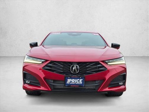 Performance Red Pearl 2025 Acura TLX A-Spec