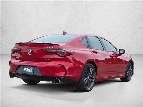 Performance Red Pearl 2025 Acura TLX A-Spec