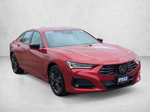 Performance Red Pearl 2025 Acura TLX A-Spec