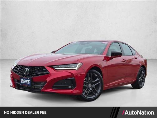 Performance Red Pearl 2025 Acura TLX A-Spec