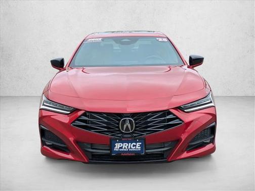 Performance Red Pearl 2025 Acura TLX A-Spec