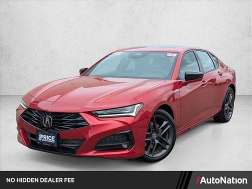 Performance Red Pearl 2025 Acura TLX A-Spec