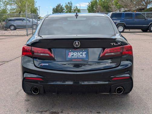 Crystal Black Pearl 2019 Acura TLX Technology