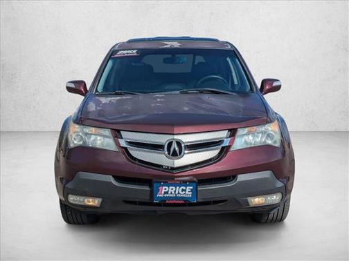 Dark Cherry Pearl 2008 Acura MDX Technology