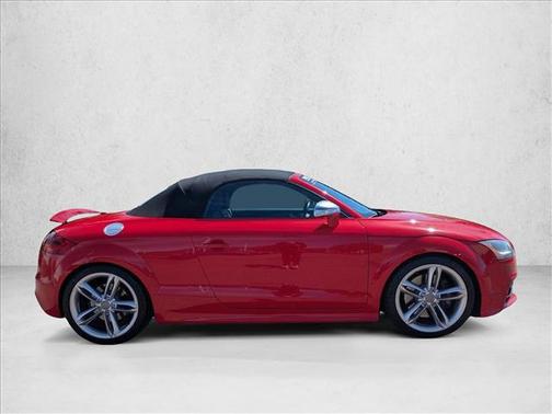 Brilliant Red/Black Roof 2009 Audi TTS 2.0T quattro