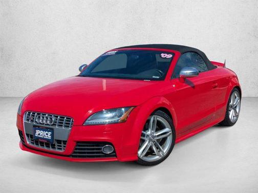 Brilliant Red/Black Roof 2009 Audi TTS 2.0T quattro