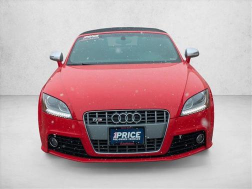 Brilliant Red/Black Roof 2009 Audi TTS 2.0T quattro