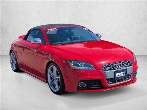 Brilliant Red/Black Roof 2009 Audi TTS 2.0T quattro