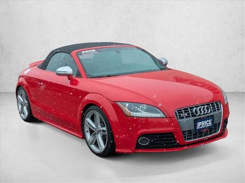 Brilliant Red/Black Roof 2009 Audi TTS 2.0T quattro