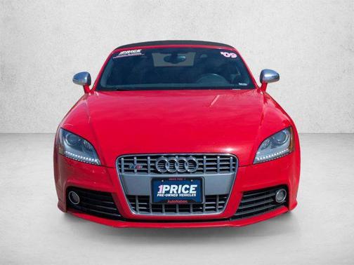 Brilliant Red/Black Roof 2009 Audi TTS 2.0T quattro