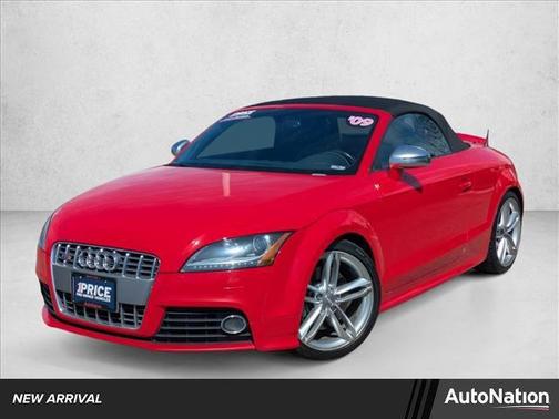 Brilliant Red/Black Roof 2009 Audi TTS 2.0T quattro