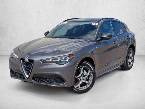 Vesuvio Gray Metallic 2024 Alfa Romeo Stelvio Ti