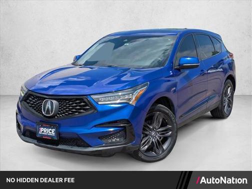 Apex Blue Pearl 2021 Acura RDX A-Spec