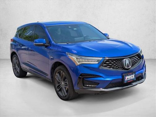 Apex Blue Pearl 2021 Acura RDX A-Spec
