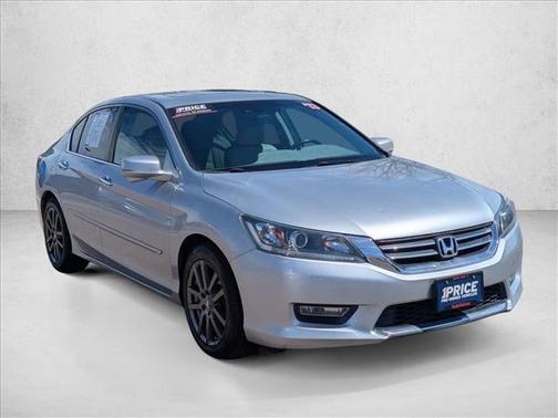 Alabaster Silver Metallic 2013 Honda Accord EX-L