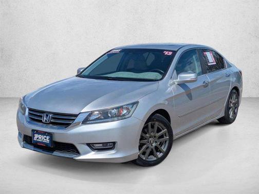 Alabaster Silver Metallic 2013 Honda Accord EX-L