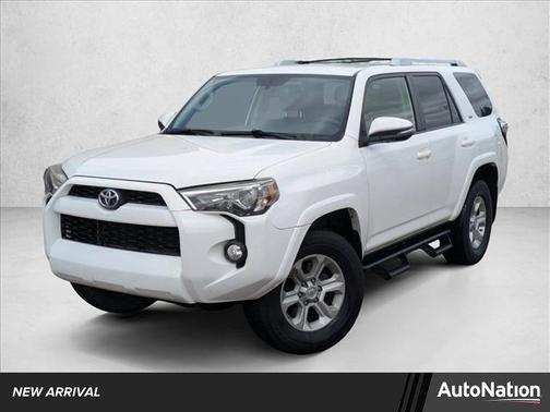 Super White 2018 Toyota 4Runner SR5 Premium