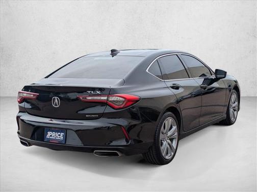 Black 2021 Acura TLX Technology