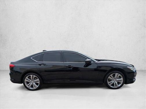 Black 2021 Acura TLX Technology