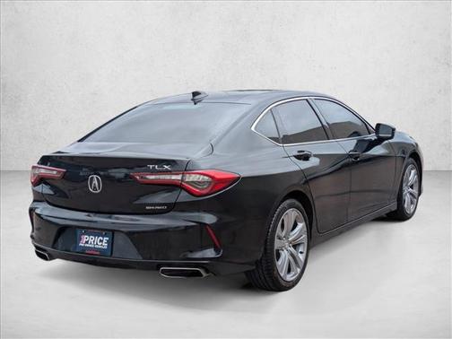 Black 2021 Acura TLX Technology