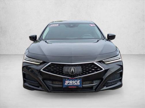 Black 2021 Acura TLX Technology