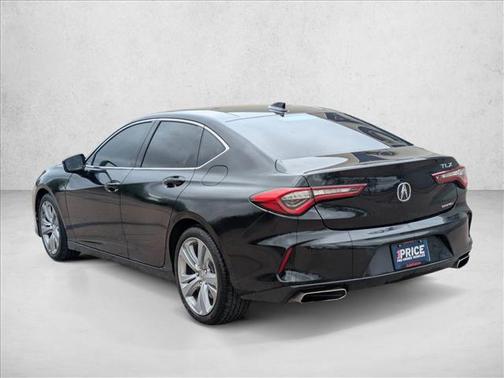 Black 2021 Acura TLX Technology