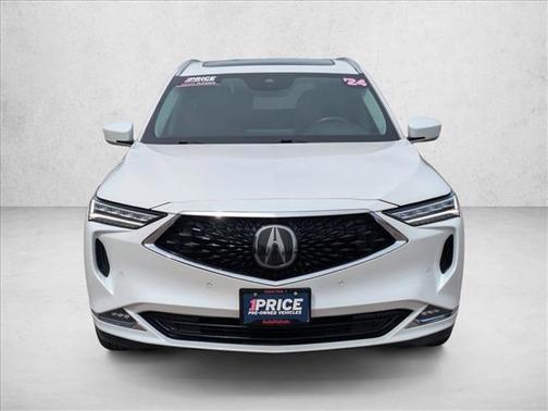 Platinum White Pearl 2024 Acura MDX Advance Package