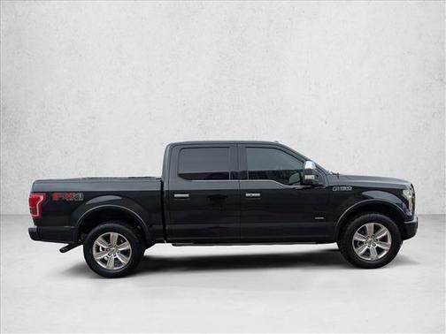 White Platinum Metallic Tri-Coat 2016 Ford F-150 Platinum