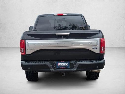 White Platinum Metallic Tri-Coat 2016 Ford F-150 Platinum