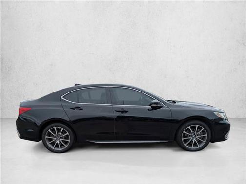 Crystal Black Pearl 2018 Acura TLX Technology
