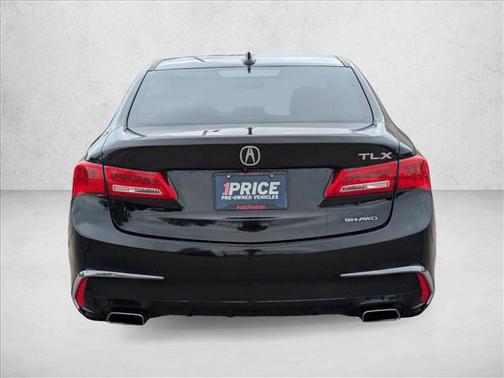 Crystal Black Pearl 2018 Acura TLX Technology