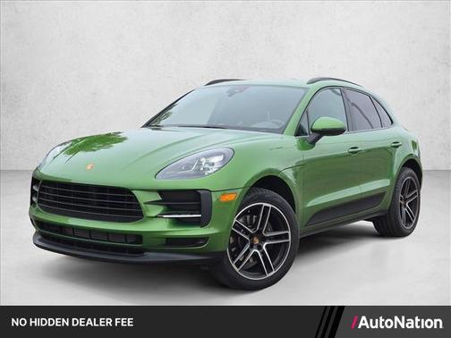 Mamba Green Metallic 2019 Porsche Macan Macan