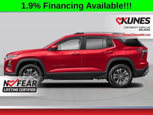Radiant Red 2026 Chevrolet Equinox LT