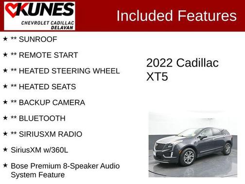 2022 Cadillac XT5 Premium Luxury