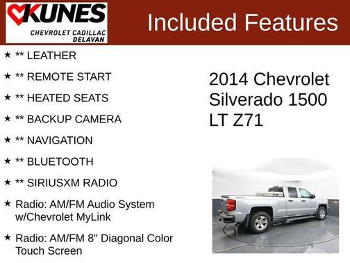 Silver Ice Metallic 2014 Chevrolet Silverado 1500 LT