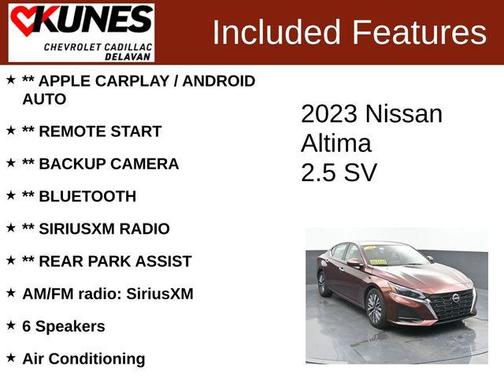 2023 Nissan Altima 2.5 SV