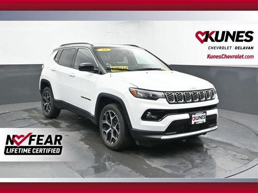 Bright White Clearcoat 2025 Jeep Compass Limited