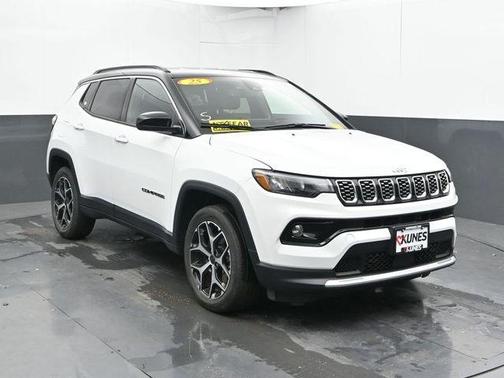 Bright White Clearcoat 2025 Jeep Compass Limited