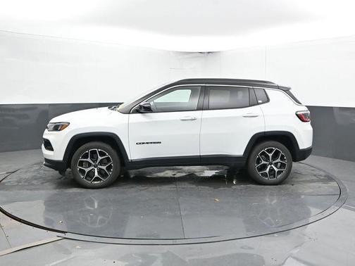 Bright White Clearcoat 2025 Jeep Compass Limited