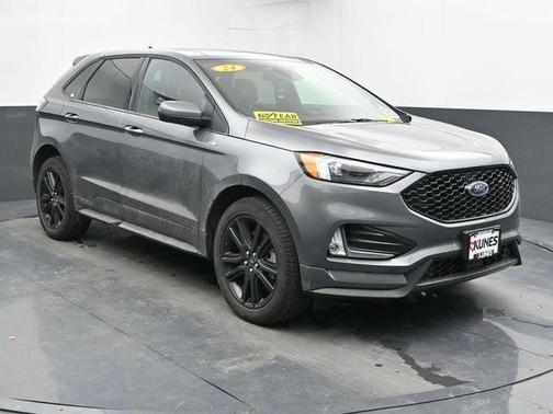Carbonized Gray Metallic 2024 Ford Edge ST Line