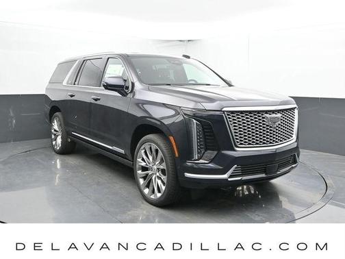 Galactic Gray Metallic 2026 Cadillac Escalade ESV Luxury
