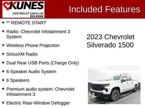 2023 Chevrolet Silverado 1500 Custom Trail Boss