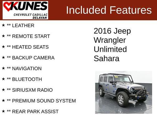 2016 Jeep Wrangler Unlimited Sahara