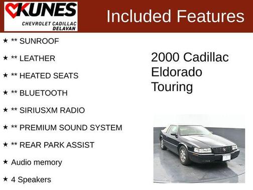 2000 Cadillac Eldorado ETC